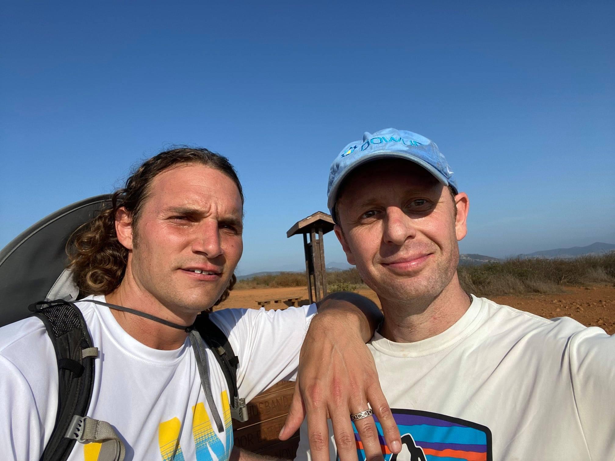 Aaron Fortner and partner